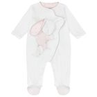 أفرول بنات باللون الوردي و الابيض للأطفال, 2, hi-res