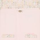 Girls Pink Logo Dress, 2, hi-res