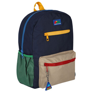 Boys Navy Blue Backpack