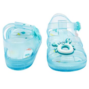 Younger Boys Blue Jelly Sandals