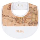 White & Beige Geo Map Babygrow Gift Set, 1, hi-res
