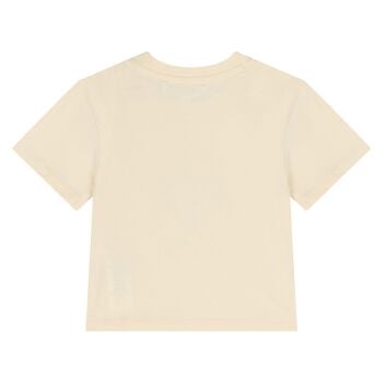 Younger Ivory Tiger Logo T-Shirt