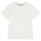 Boys Mini Me White Logo T-Shirt, 2, hi-res