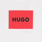 تيشيرت بالشعار باللون الأبيض للأولاد, 2, hi-res