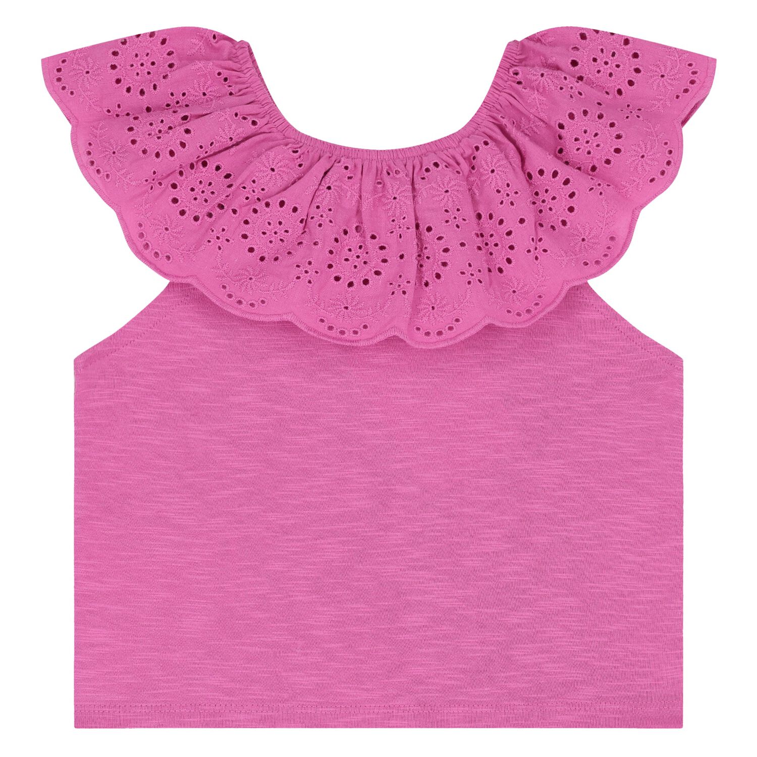 Girls Pink Lace Top, 1, hi-res image number null
