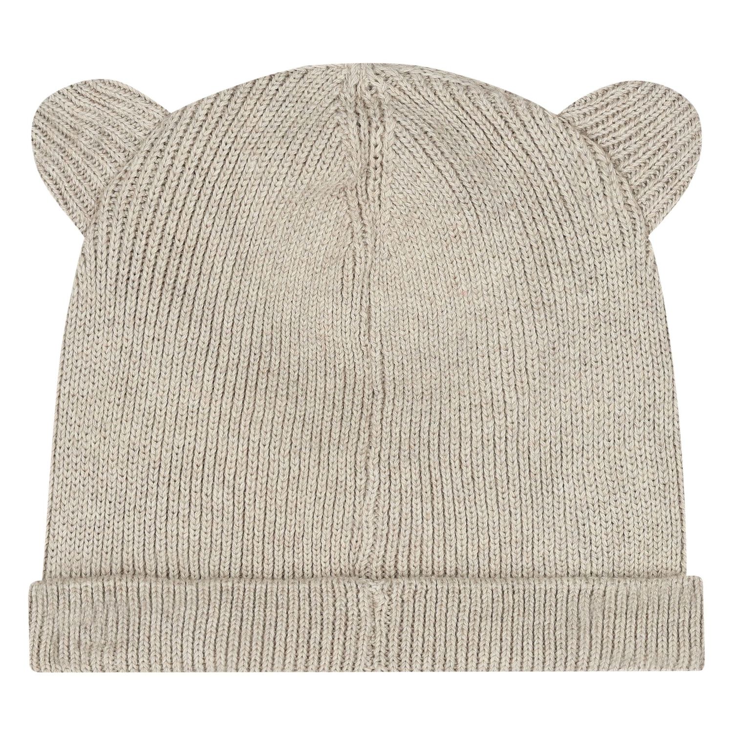 Beige Bear Hat & Socks Baby Set, 2, hi-res