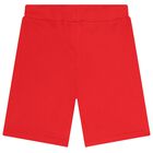 Boys Navy Blue & Red Shorts Set, 2, hi-res