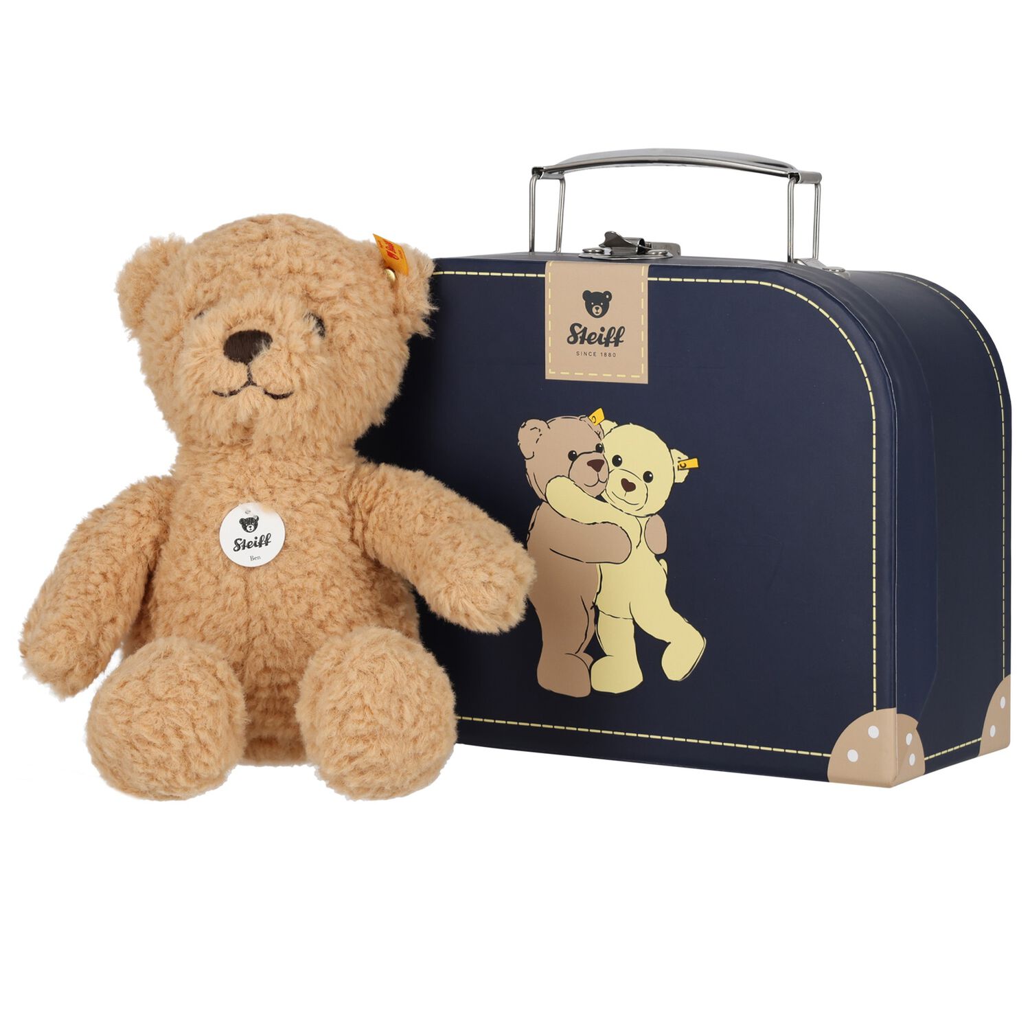 Beige Teddy Bear Toy ( 21cm ), 1, hi-res
