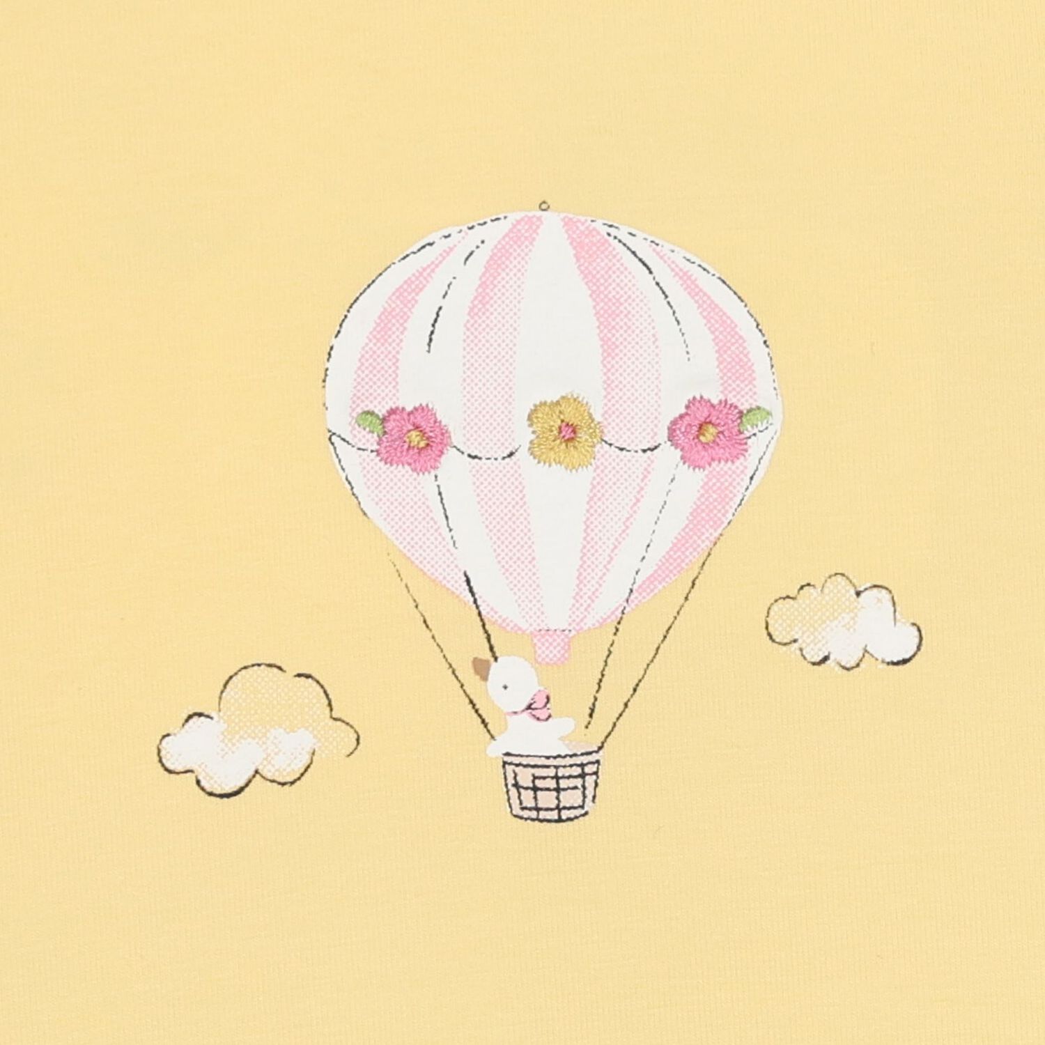 ملابس رضع باللونين الأصفر والأبيض (عبوة من قطعتين), 2, hi-res