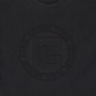 فستان بالشعار باللون الاسود , 3, hi-res