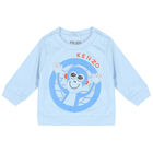 Boys Pale Blue Sweatshirt, 1, hi-res
