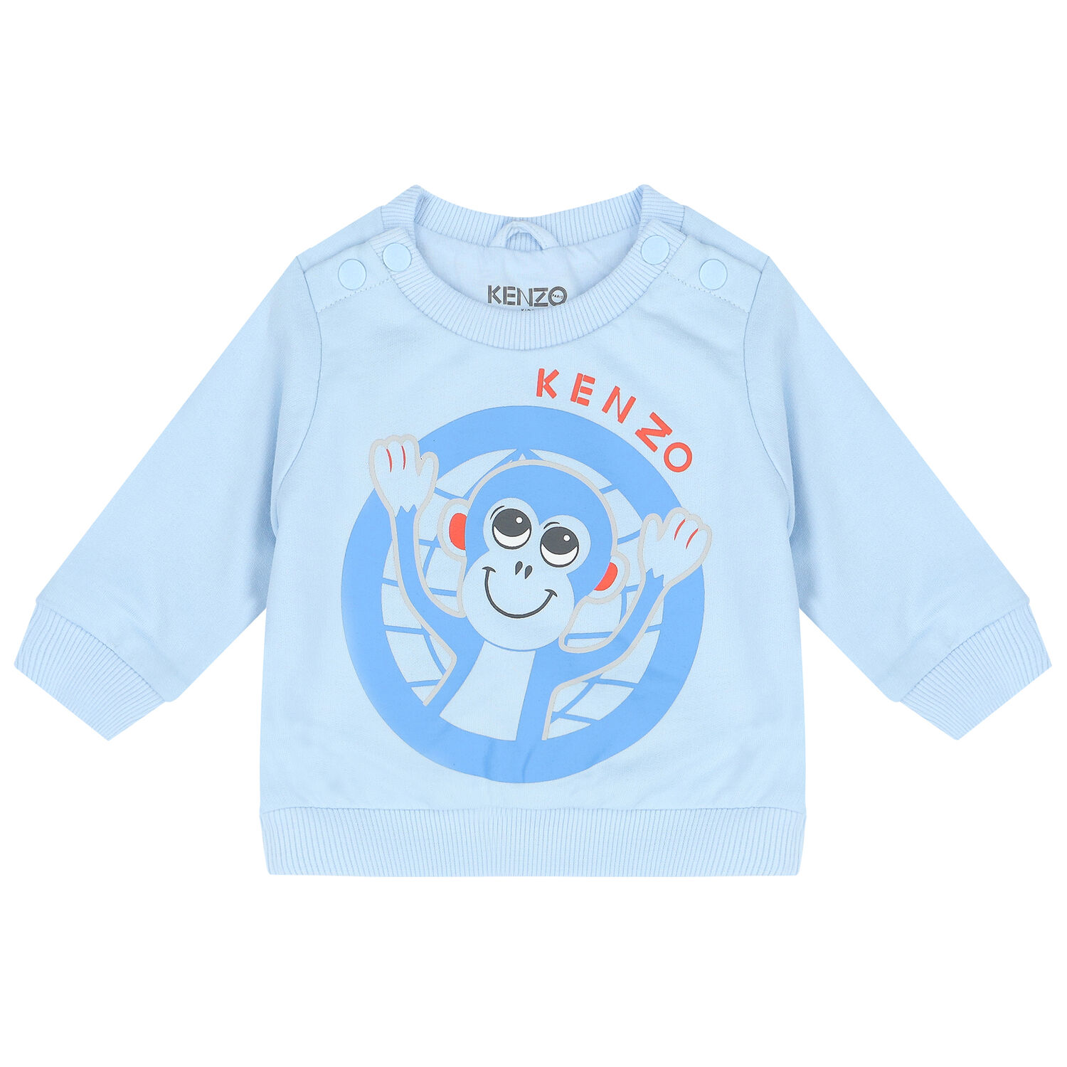 Boys Pale Blue Sweatshirt, 1, hi-res image number null