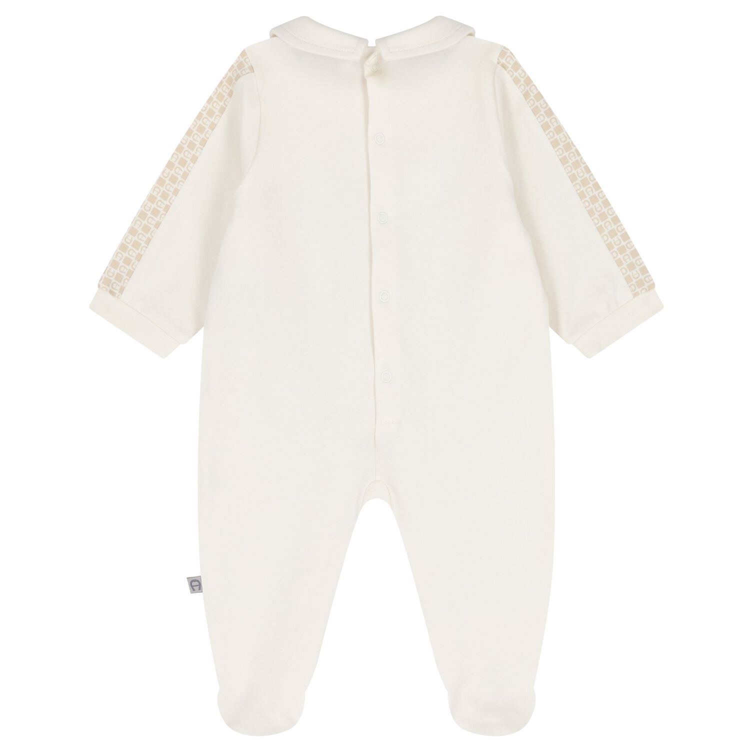 ملابس أطفال بشعار دب تيدي عاجي, 1, hi-res