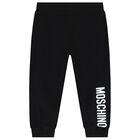 Younger Black Logo Joggers, 2, hi-res