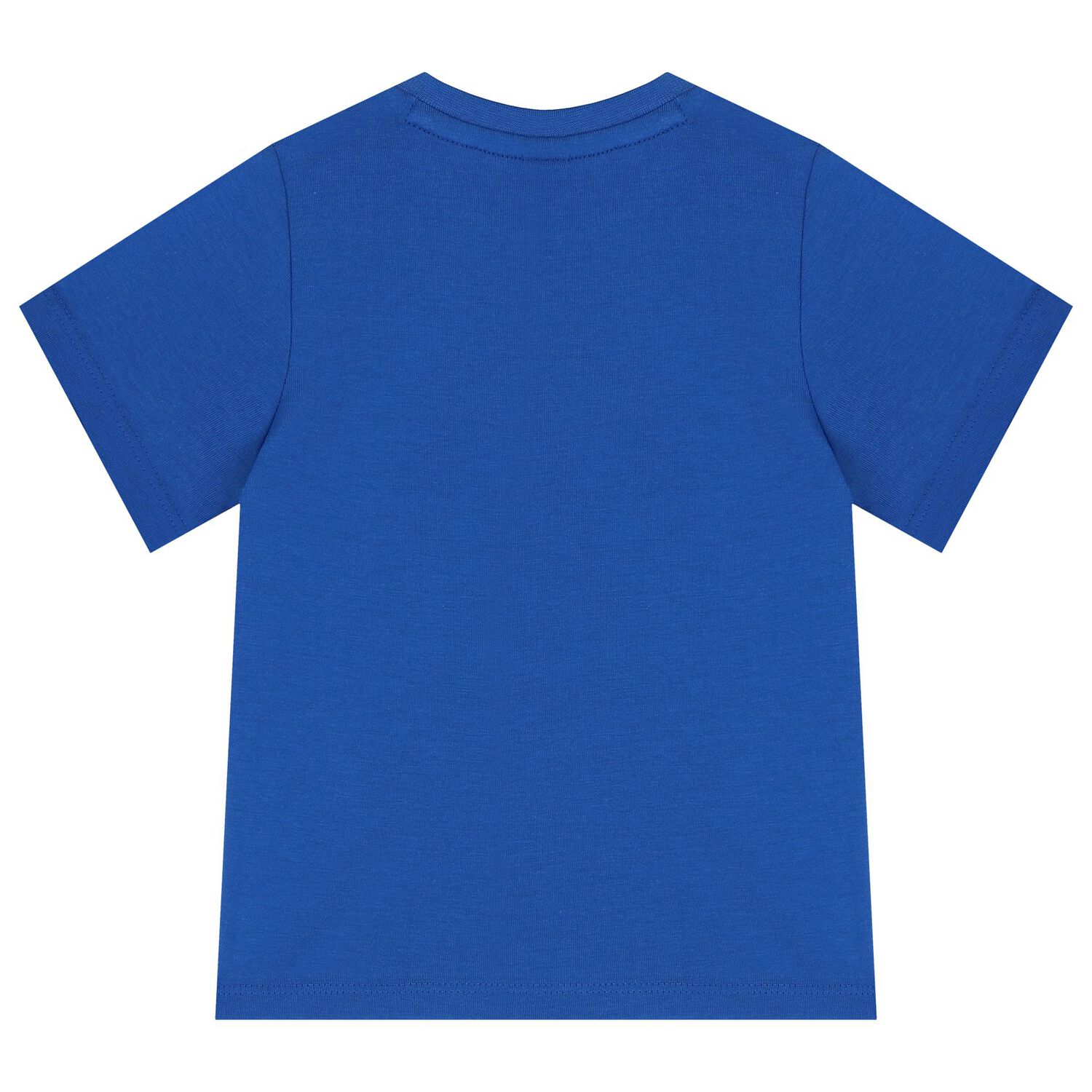 Younger Boys Blue Logo T-Shirt, 4, hi-res