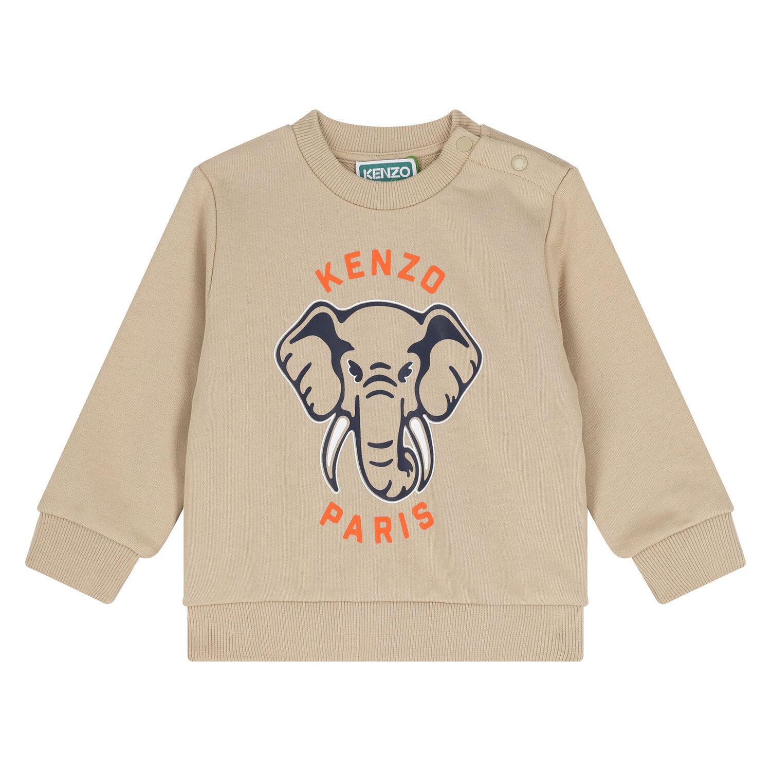 Younger Beige Elephant Logo Tracksuit, 1, hi-res image number null