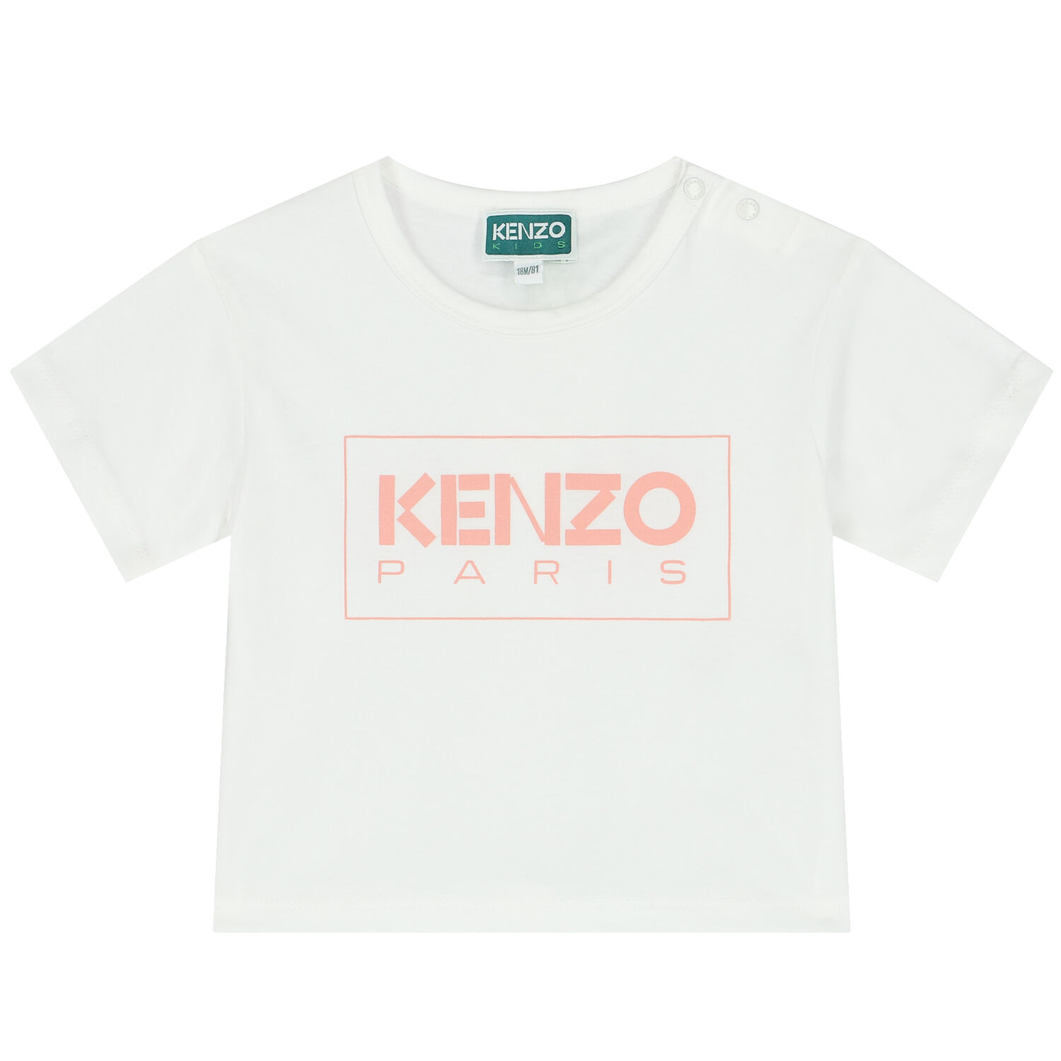 Younger Girls Pink Logo T-Shirt, 1, hi-res