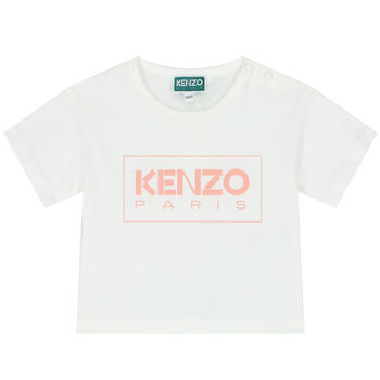 Younger Girls Pink Logo T-Shirt