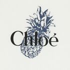 Girls White Mini Me Pineapple Logo T-Shirt, 1, hi-res