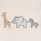 بدله رياضيه للاولاد باللون البيج والازرق ( قطعتين ) , 3, hi-res