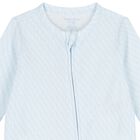 Baby Boys Blue & White Logo Babygrow Gift Set, 2, hi-res