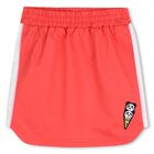 Girls Red Panda Ice Cream Logo Skirt, 1, hi-res