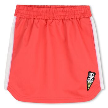Girls Red Panda Ice Cream Logo Skirt