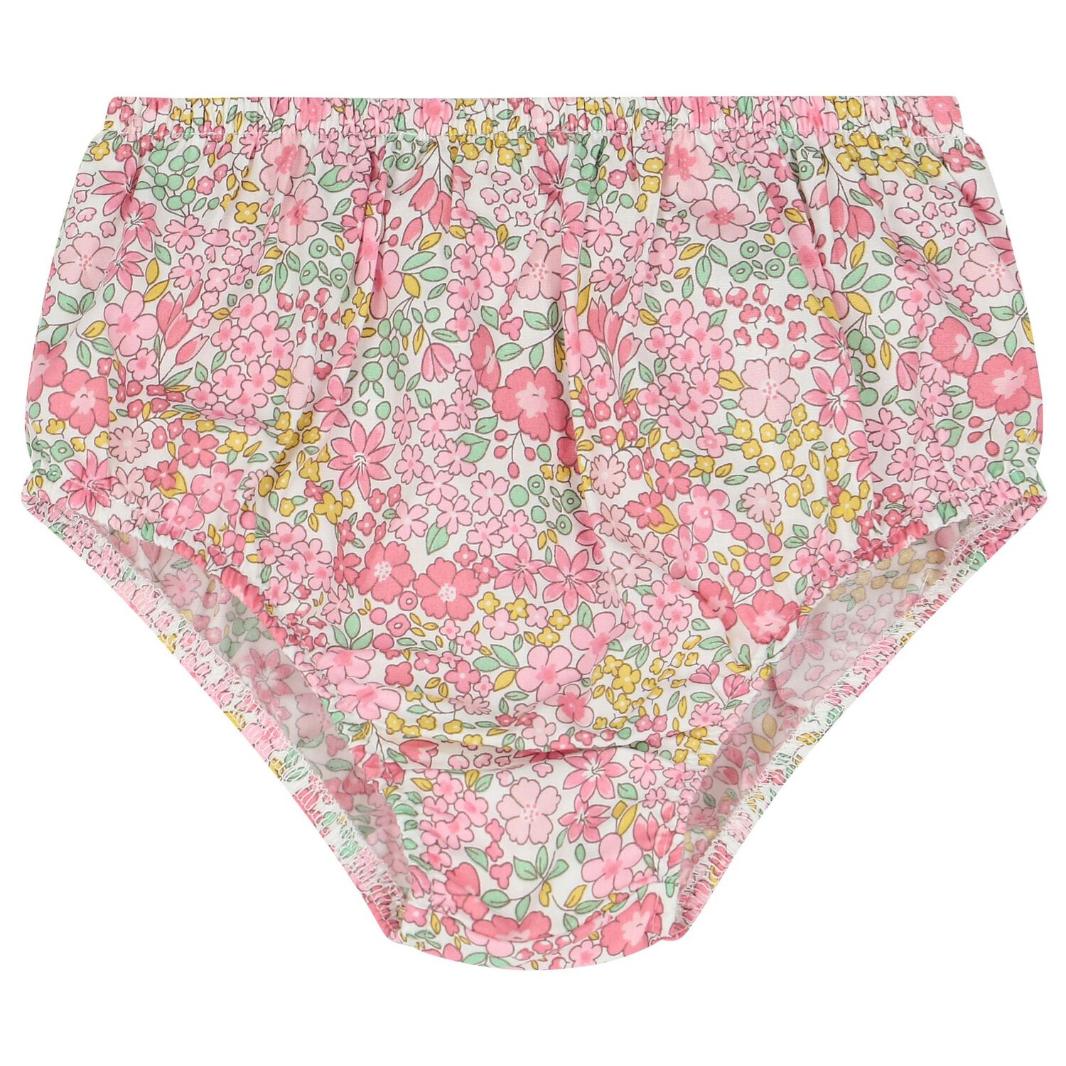 Baby Girls Pink Liberty Floral Dress Set, 1, hi-res image number null