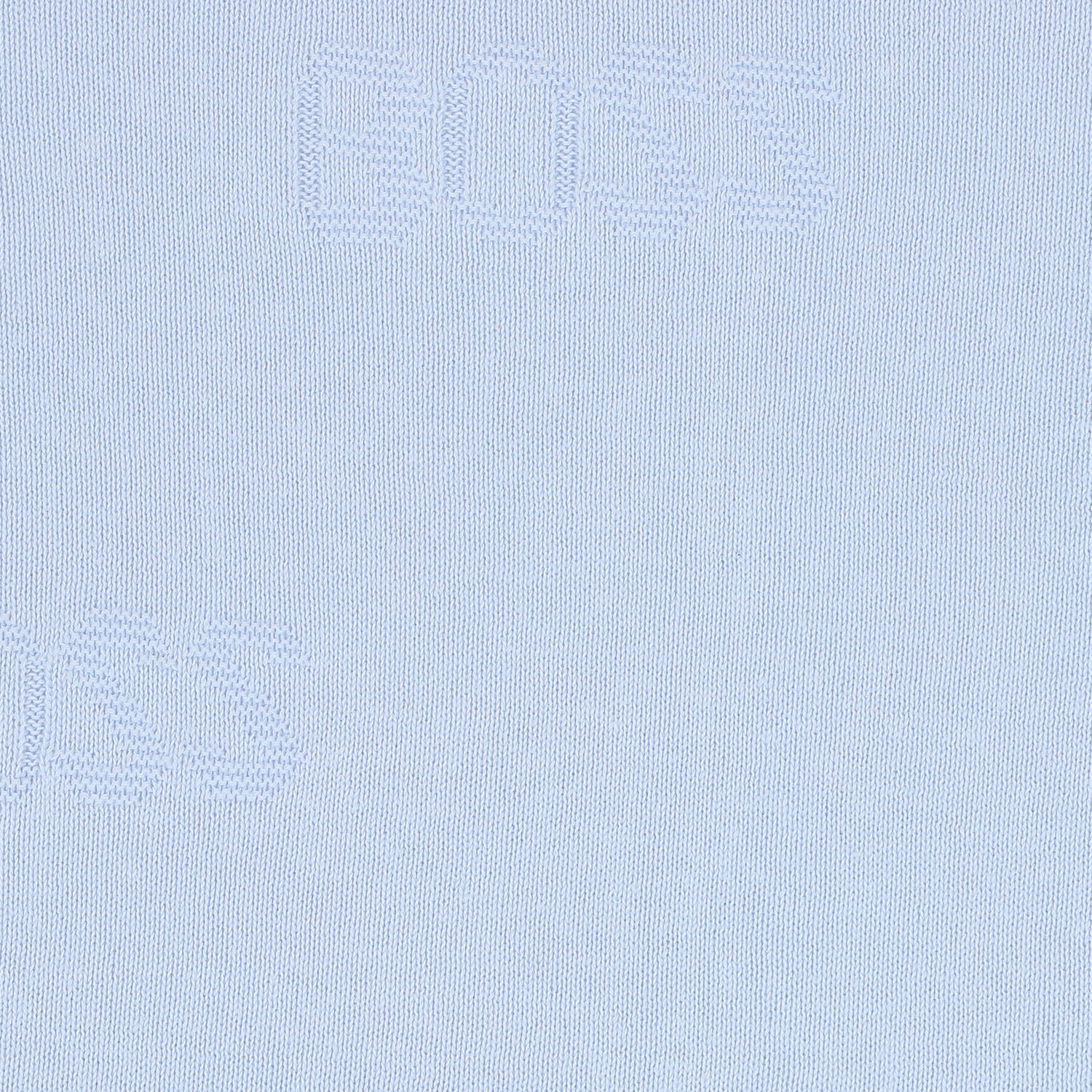Navy Blue Logo Knitted Baby Blanket, 4, hi-res image number null