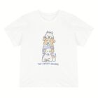 Younger Boys Blue & White Puppy Tracksuit Set, 2, hi-res