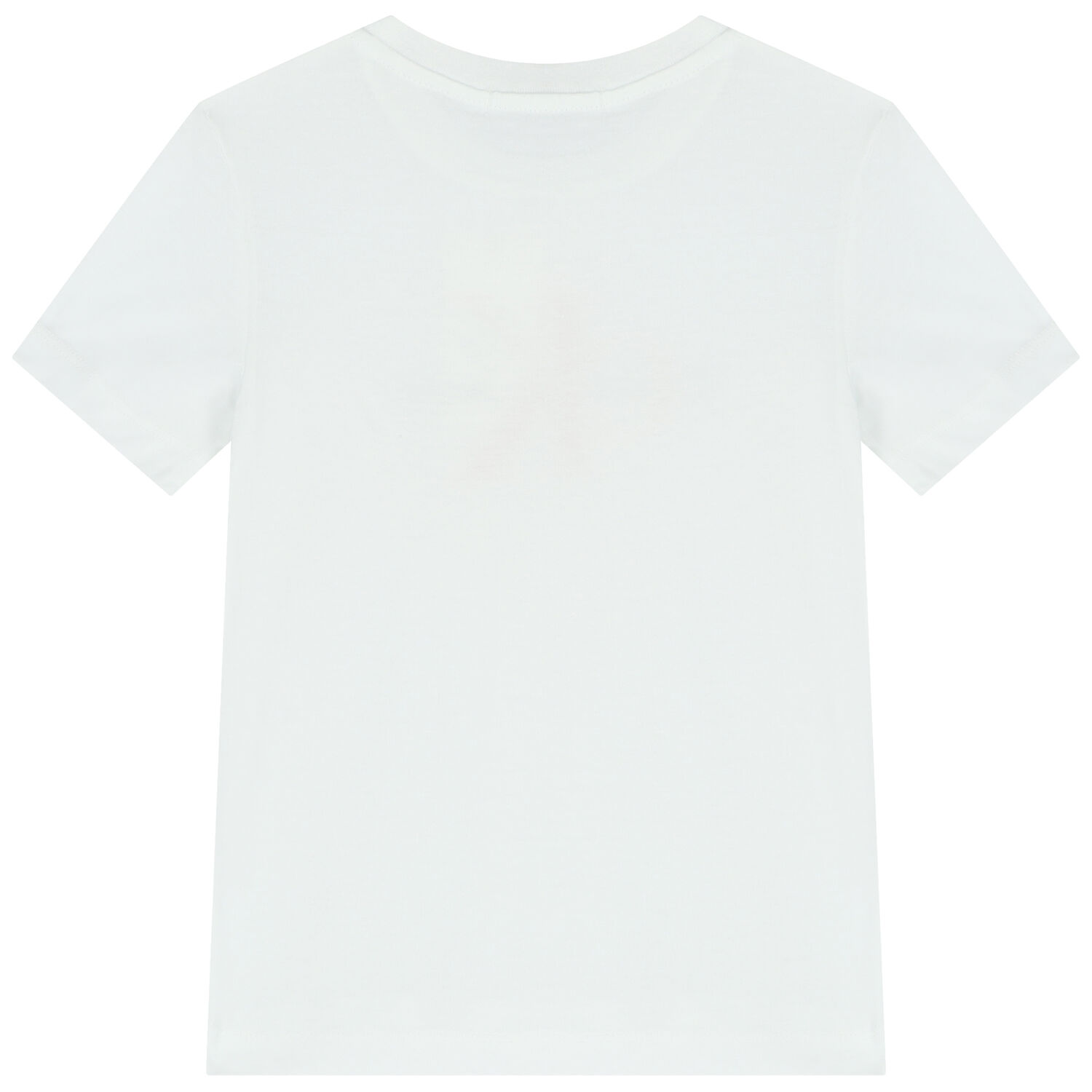 Girls White Logo T-Shirt, 2, hi-res image number null