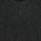 سترة محبوكة مزينة باللون الرمادي للبنات, 1, hi-res