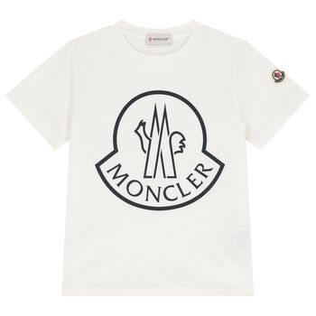 Boys Ivory Logo T-Shirt