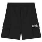 Black Logo Shorts, 1, hi-res