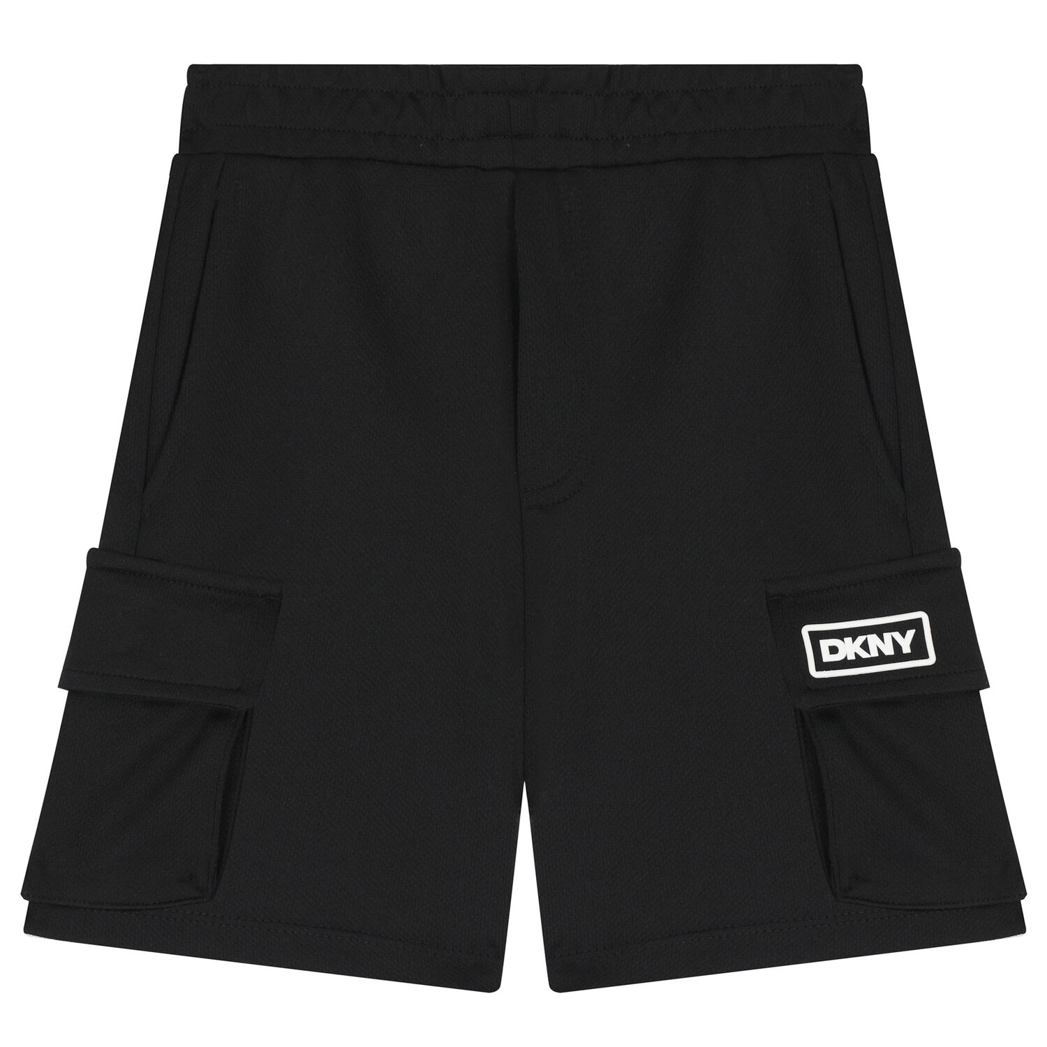 Black Logo Shorts, 1, hi-res