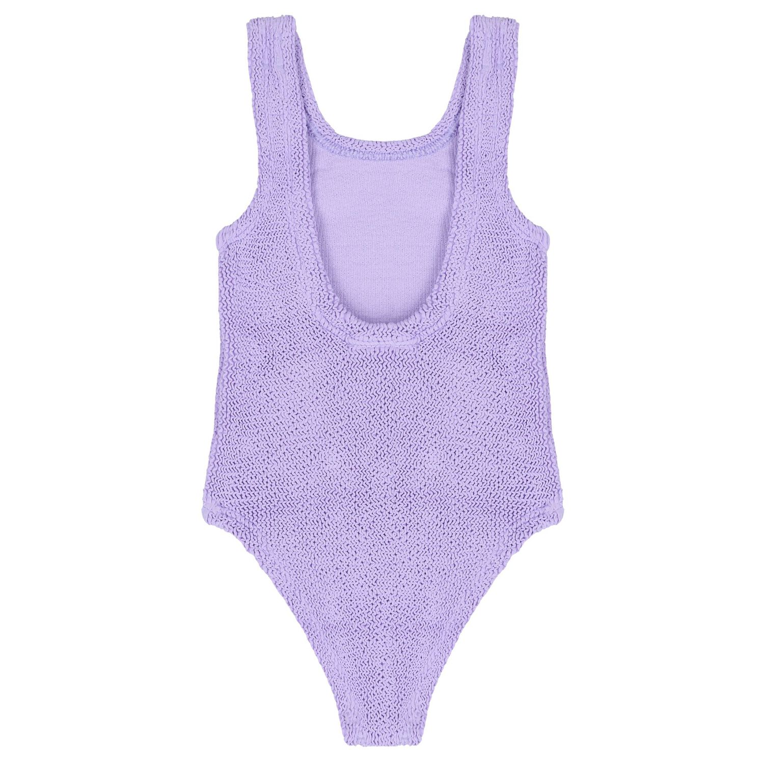 Girls Lilac Crinkle Swimsuit, 3, hi-res