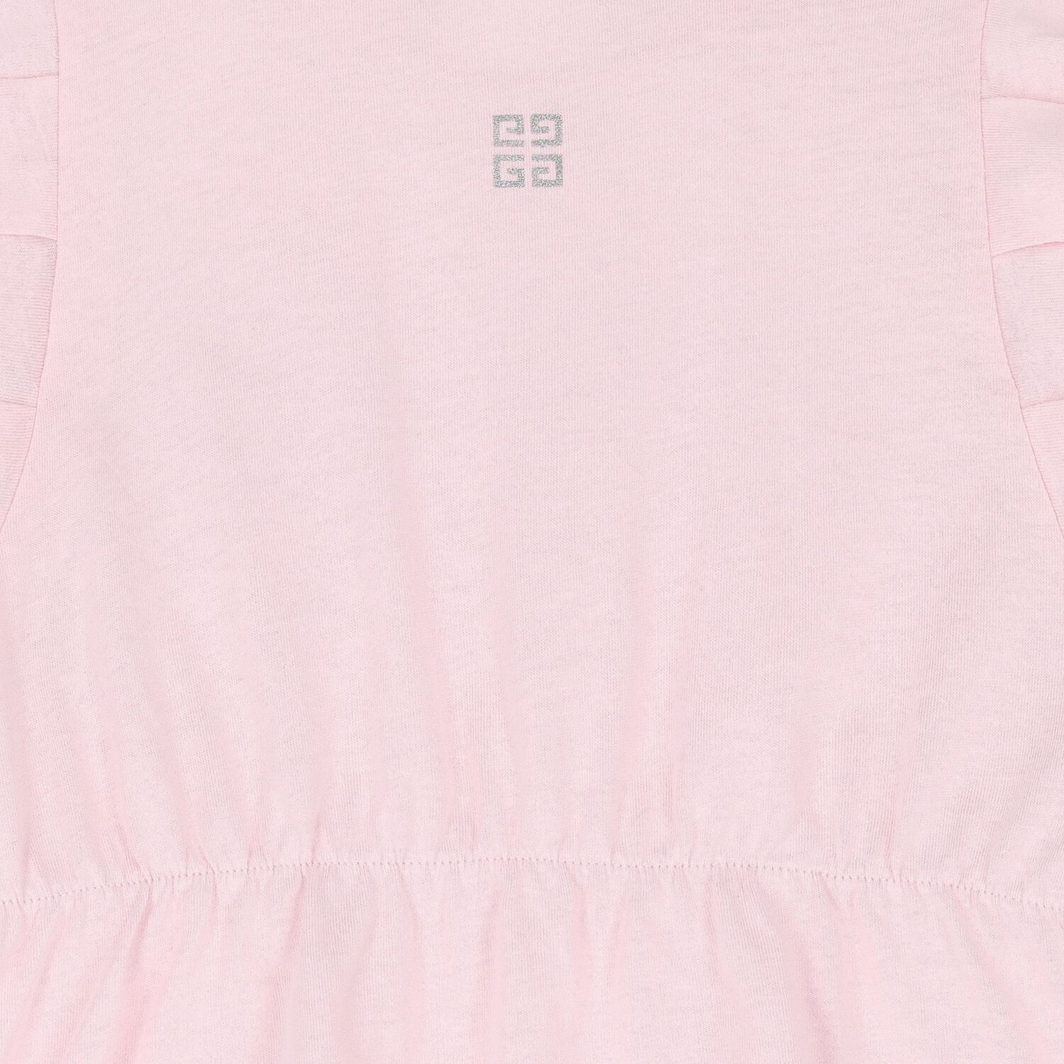 Younger Girls Pink Logo Dress, 1, hi-res
