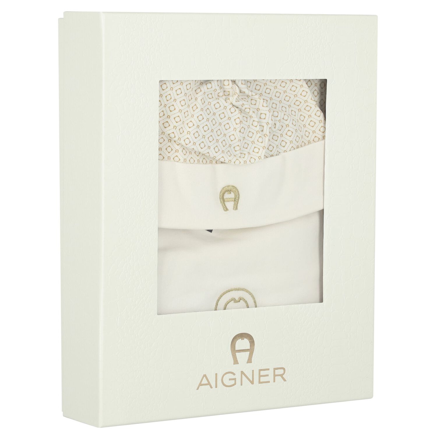 Ivory Logo Babygrow Gift Set, 1, hi-res image number null