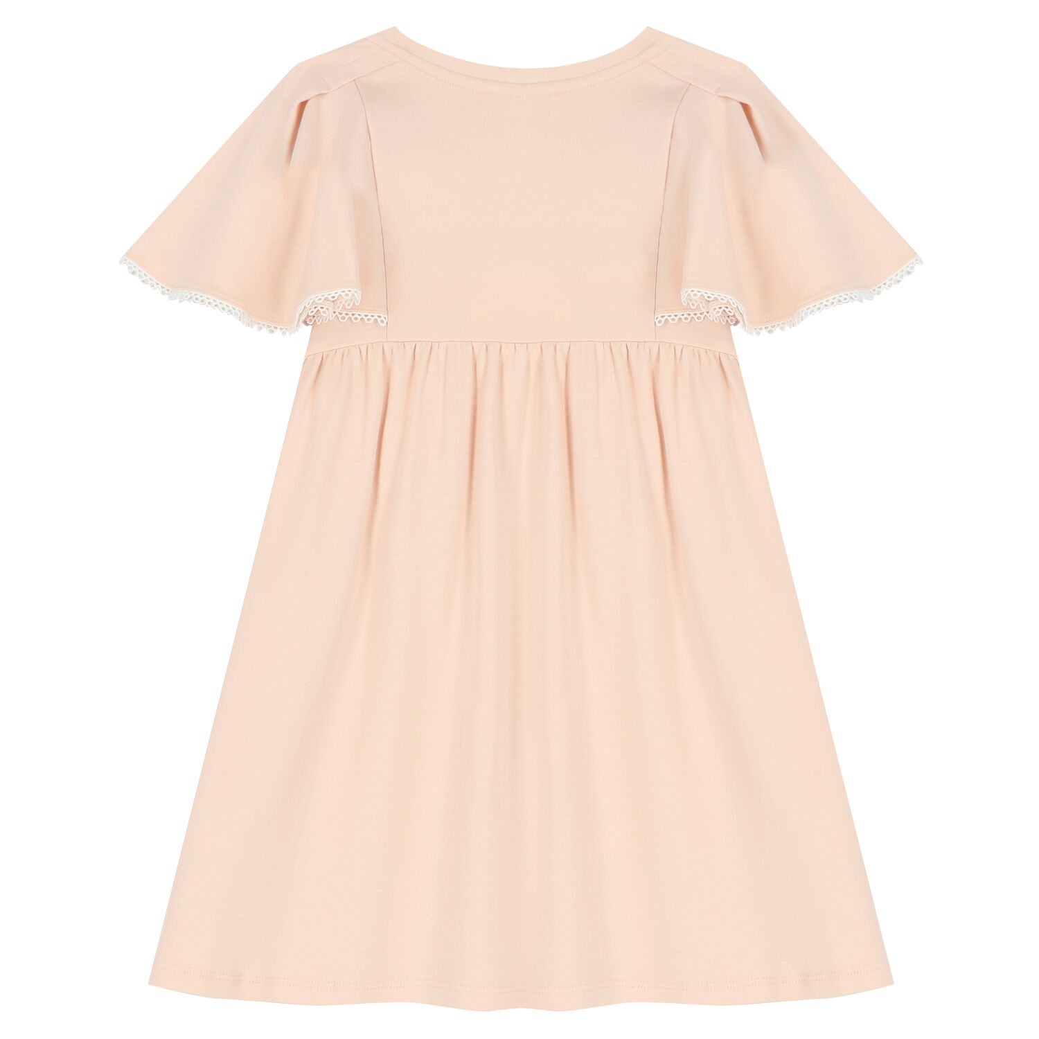 فستان بالشعار باللون الوردي, 1, hi-res