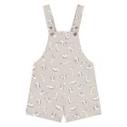 طقم دنغري باللونين الأبيض والبيج للأولاد  , 1, hi-res