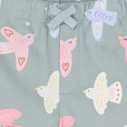 بنطلون رياضي للفتيات  باللون اخضر, 1, hi-res