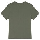 Boys Green Logo T-Shirt , 1, hi-res