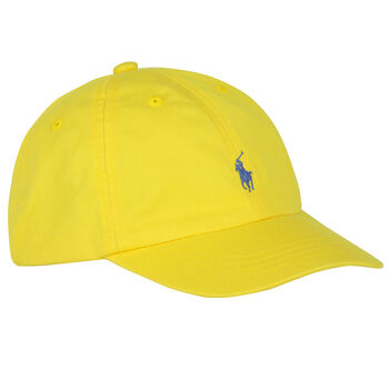 Boys Yellow Logo Cap