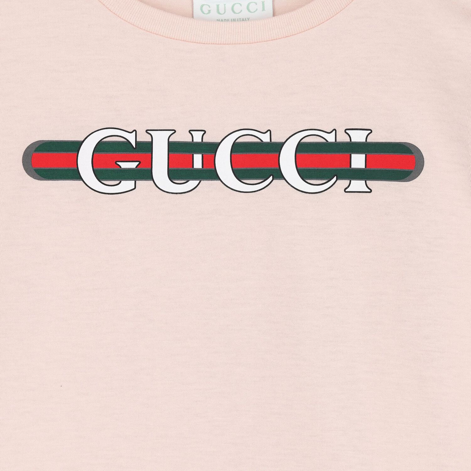 Girls Pink Cotton Logo T-Shirt, 3, hi-res image number null