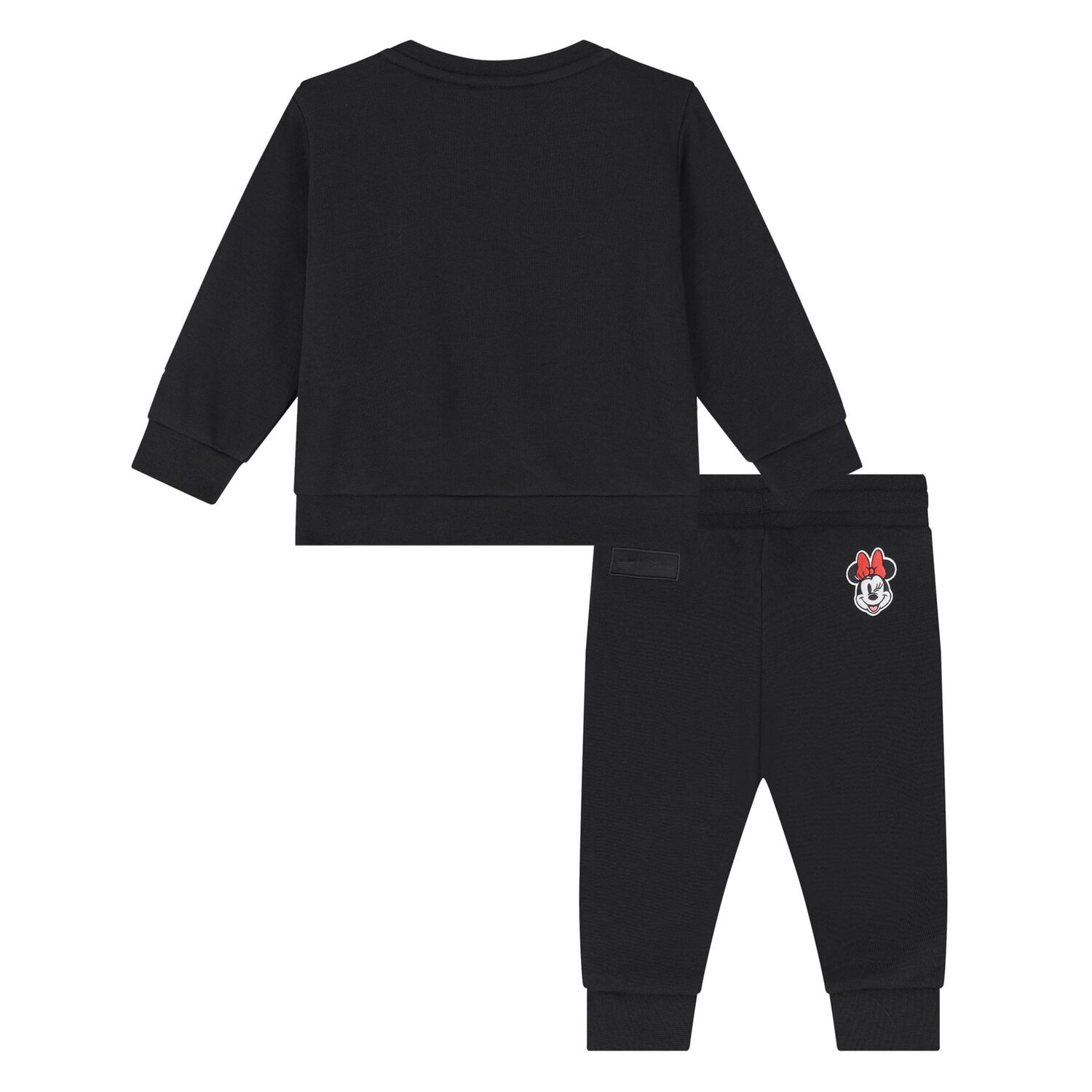 Younger Girls Black Minnie Mouse Tracksuit, 1, hi-res image number null