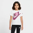 Girls White & Pink T-Shirt, 1, hi-res