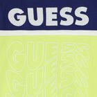 Boys Blue & Green Logo Sweatshirt, 1, hi-res