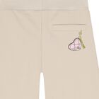 Girls Beige Heart Trousers, 1, hi-res
