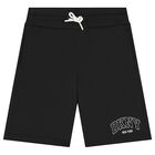 Black Logo Shorts, 1, hi-res