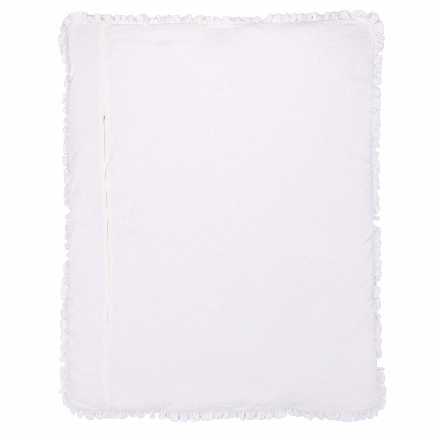 Baby Girls White Blanket, 1, hi-res image number null